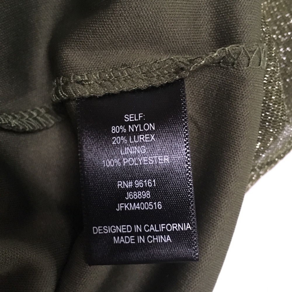 Bebop Olive green dress - Picture 5 of 8